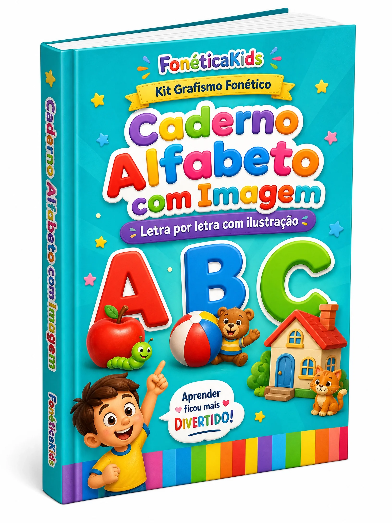 Caderno Alfabeto Ilustrado