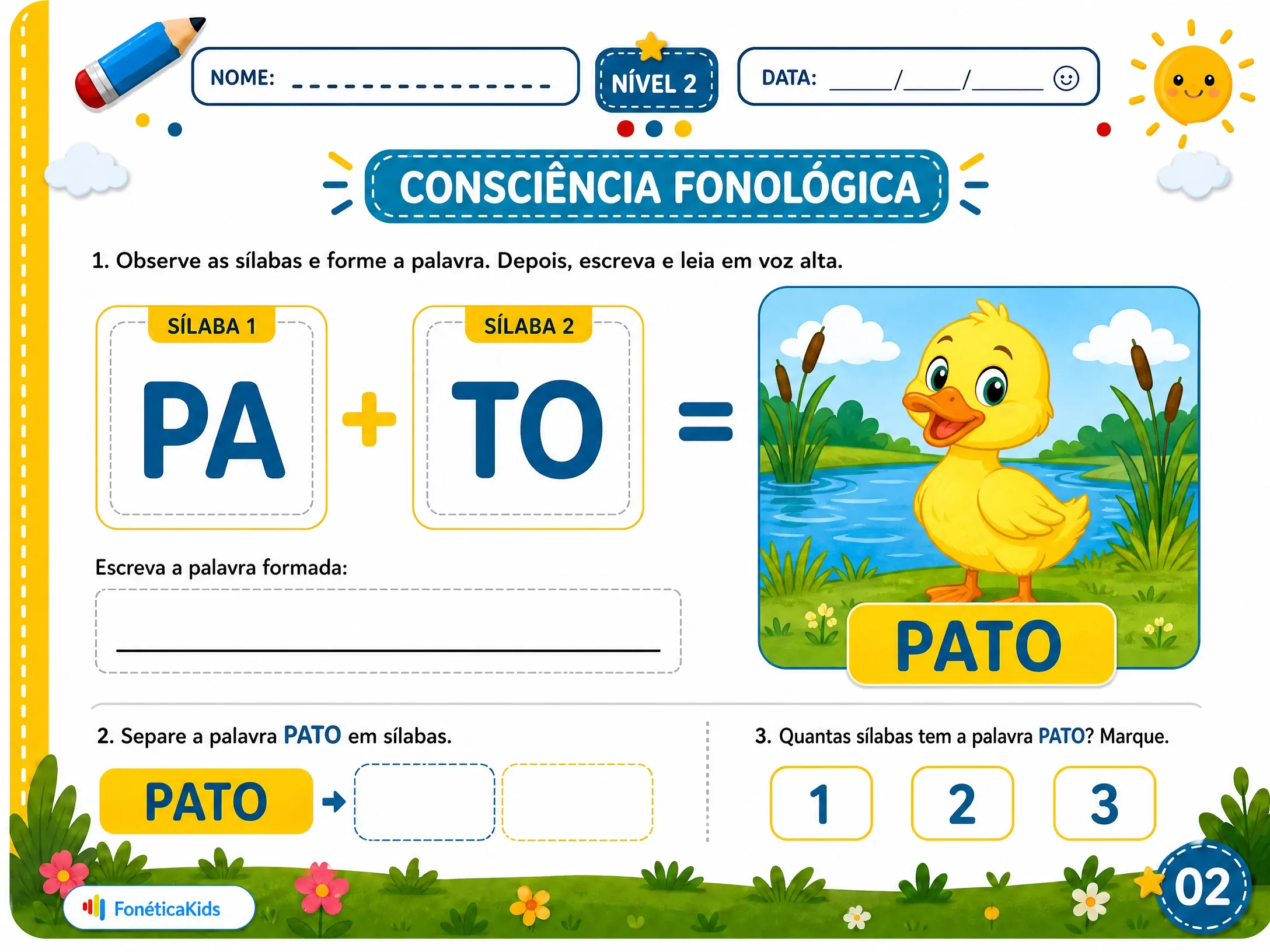 Página de Atividade