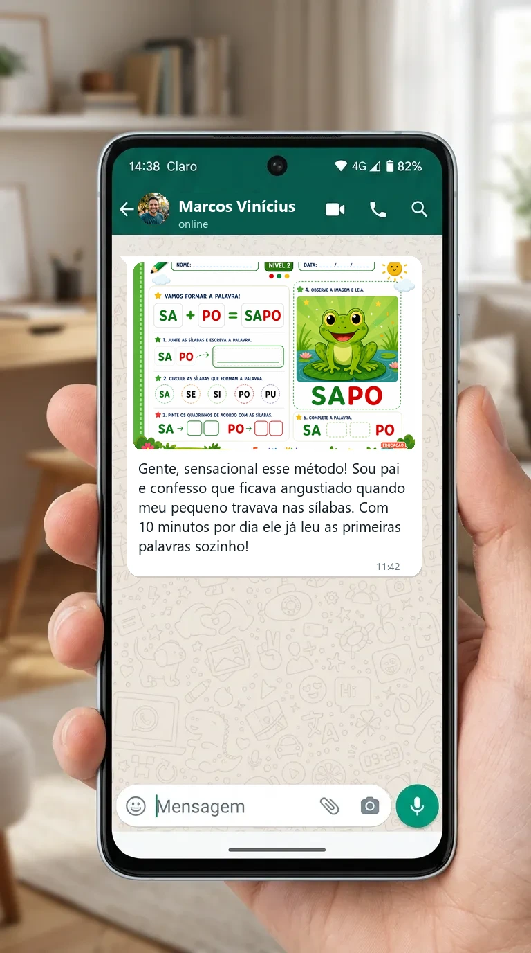 WhatsApp Marcos Vinícius - Fichas de sílabas impressas